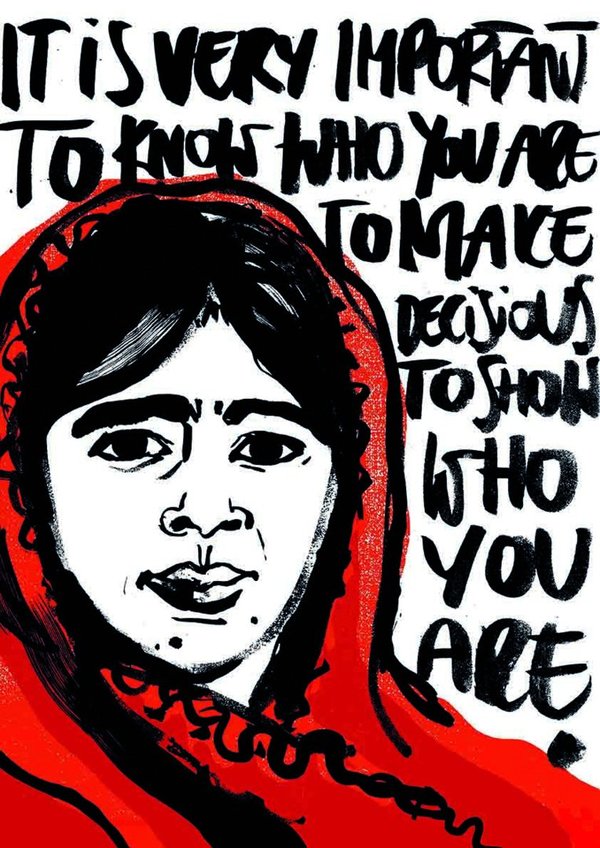 Fine Art Print - Malala Yousafzai