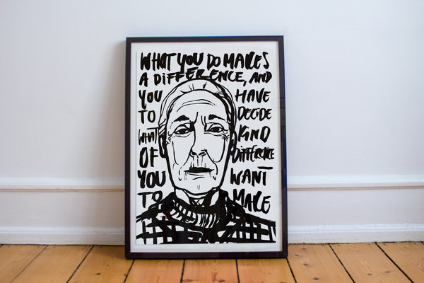 Fine Art Print - Jane Goodall